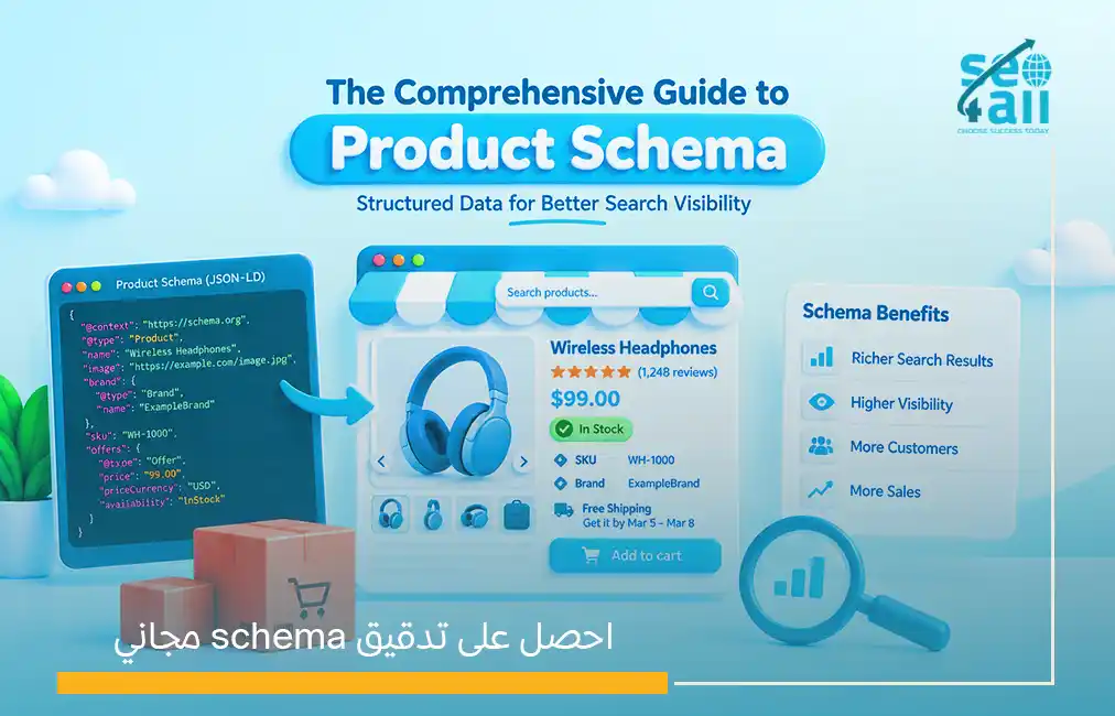 بيانات product schema المنظمة